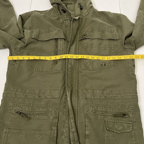 The Territory Ahead Mens Military Parka Jacket Size Small Green - Picture 4 of 7